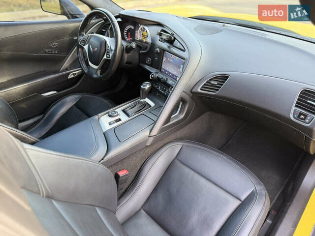 Желтый Шевроле Корвет, объемом двигателя 6.16 л и пробегом 117 тыс. км за 45000 $, фото 10 на Automoto.ua