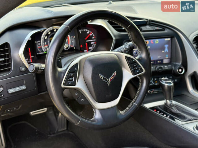 Желтый Шевроле Корвет, объемом двигателя 6.16 л и пробегом 117 тыс. км за 45000 $, фото 8 на Automoto.ua