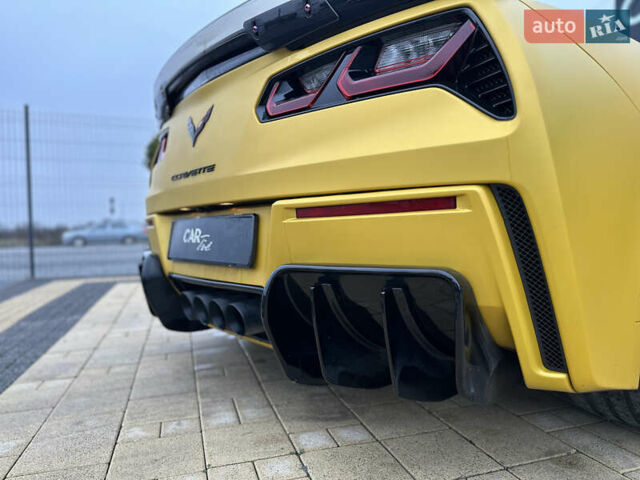 Желтый Шевроле Корвет, объемом двигателя 6.16 л и пробегом 46 тыс. км за 49500 $, фото 11 на Automoto.ua