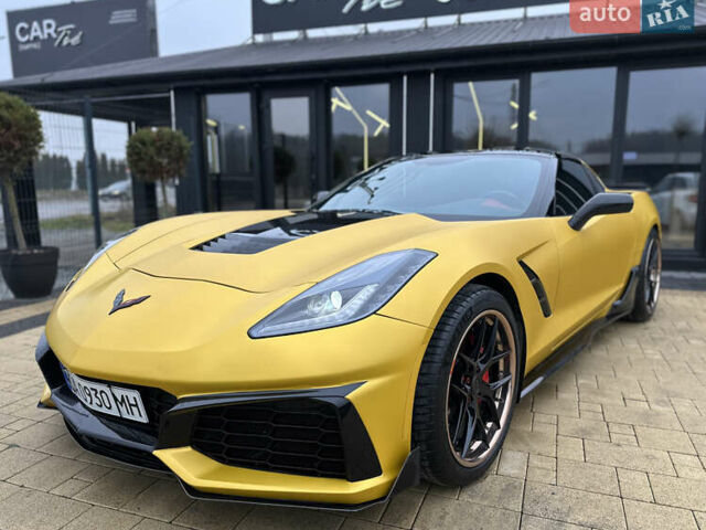 Желтый Шевроле Корвет, объемом двигателя 6.16 л и пробегом 46 тыс. км за 49500 $, фото 2 на Automoto.ua