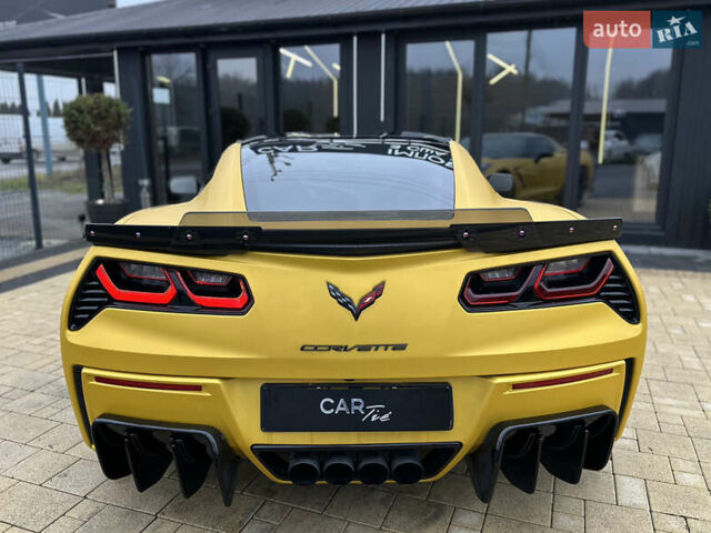 Желтый Шевроле Корвет, объемом двигателя 6.16 л и пробегом 46 тыс. км за 49500 $, фото 8 на Automoto.ua