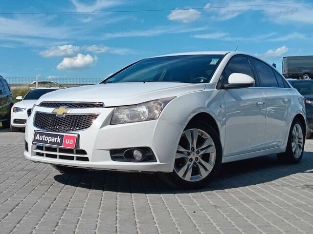 Белый Шевроле Круз, объемом двигателя 1.8 л и пробегом 198 тыс. км за 6690 $, фото 1 на Automoto.ua