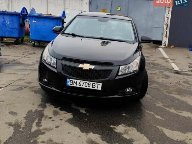 Черный Шевроле Круз, объемом двигателя 1.6 л и пробегом 268 тыс. км за 5450 $, фото 6 на Automoto.ua