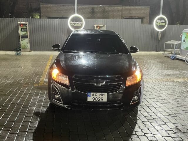 Черный Шевроле Круз, объемом двигателя 1.6 л и пробегом 168 тыс. км за 6800 $, фото 9 на Automoto.ua