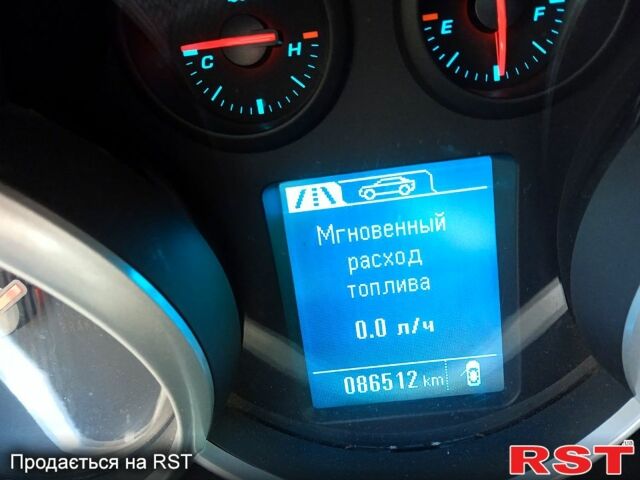 Черный Шевроле Круз, объемом двигателя 1.6 л и пробегом 86 тыс. км за 8500 $, фото 2 на Automoto.ua