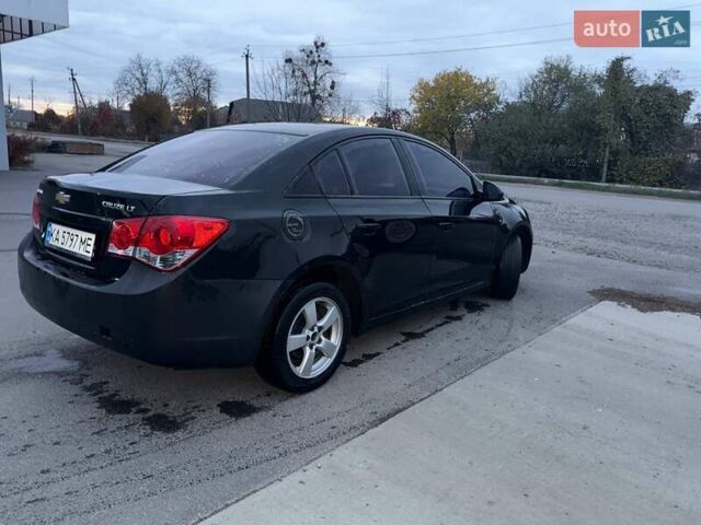 Черный Шевроле Круз, объемом двигателя 1.6 л и пробегом 128 тыс. км за 4850 $, фото 6 на Automoto.ua