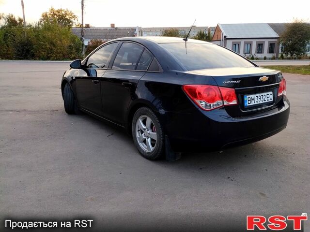 Черный Шевроле Круз, объемом двигателя 1.6 л и пробегом 190 тыс. км за 5800 $, фото 2 на Automoto.ua