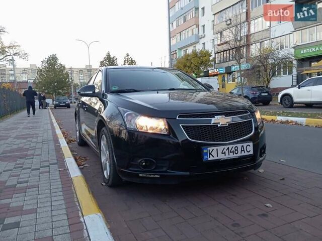 Черный Шевроле Круз, объемом двигателя 1.8 л и пробегом 112 тыс. км за 7450 $, фото 3 на Automoto.ua