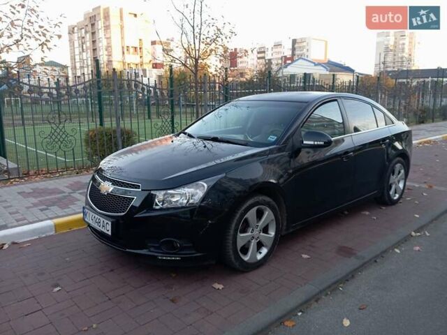 Черный Шевроле Круз, объемом двигателя 1.8 л и пробегом 112 тыс. км за 7450 $, фото 1 на Automoto.ua