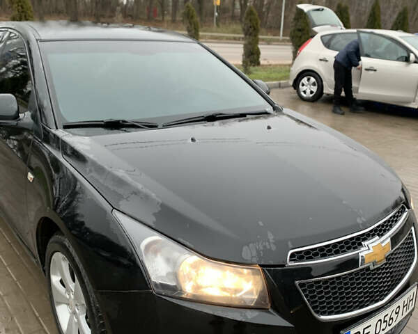 Черный Шевроле Круз, объемом двигателя 2 л и пробегом 201 тыс. км за 7599 $, фото 1 на Automoto.ua