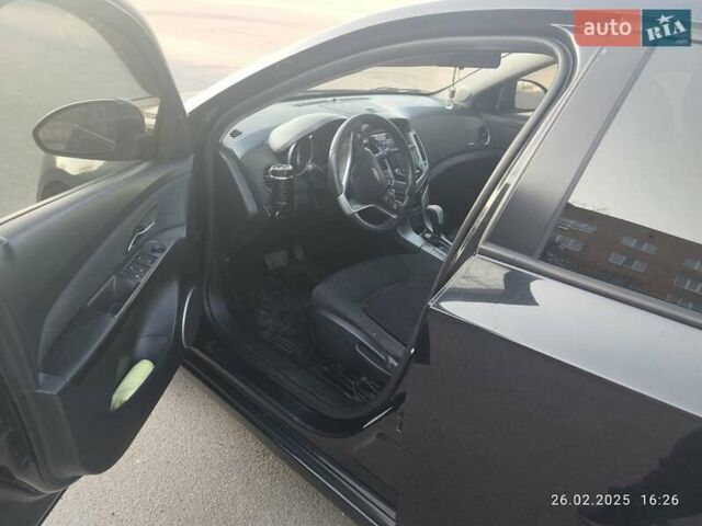 Черный Шевроле Круз, объемом двигателя 1.8 л и пробегом 189 тыс. км за 6700 $, фото 5 на Automoto.ua