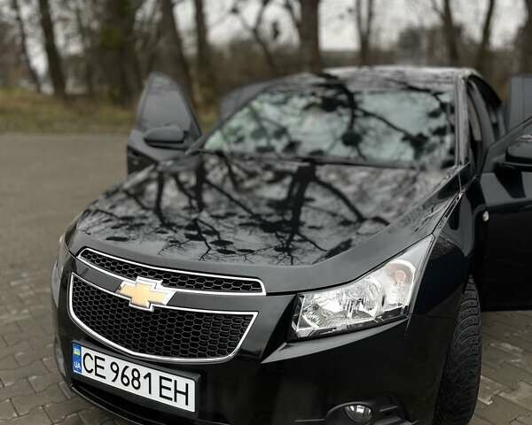 Черный Шевроле Круз, объемом двигателя 1.6 л и пробегом 117 тыс. км за 6999 $, фото 2 на Automoto.ua