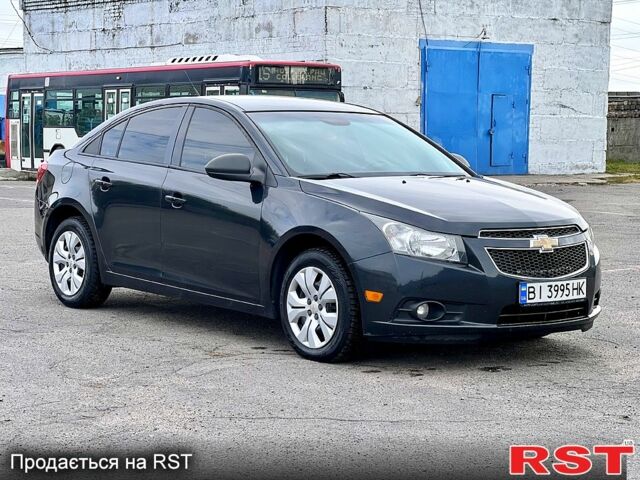 Черный Шевроле Круз, объемом двигателя 1.8 л и пробегом 235 тыс. км за 6000 $, фото 4 на Automoto.ua