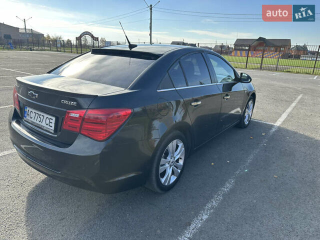 Черный Шевроле Круз, объемом двигателя 1.8 л и пробегом 123 тыс. км за 9600 $, фото 18 на Automoto.ua