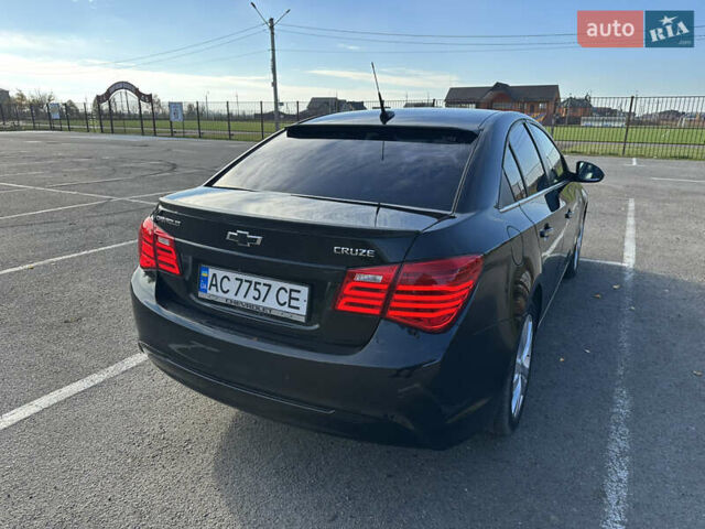 Черный Шевроле Круз, объемом двигателя 1.8 л и пробегом 123 тыс. км за 9600 $, фото 11 на Automoto.ua