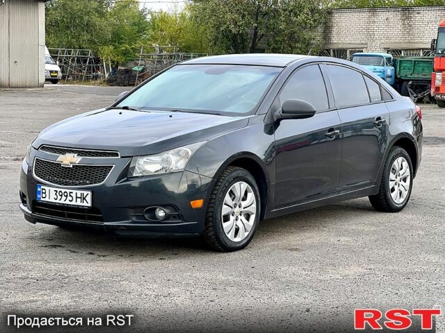 Черный Шевроле Круз, объемом двигателя 1.8 л и пробегом 235 тыс. км за 6000 $, фото 3 на Automoto.ua