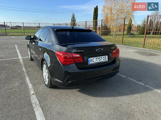 Черный Шевроле Круз, объемом двигателя 1.8 л и пробегом 123 тыс. км за 9600 $, фото 20 на Automoto.ua