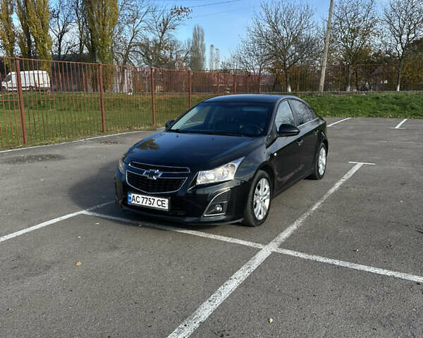 Черный Шевроле Круз, объемом двигателя 1.8 л и пробегом 123 тыс. км за 9600 $, фото 12 на Automoto.ua