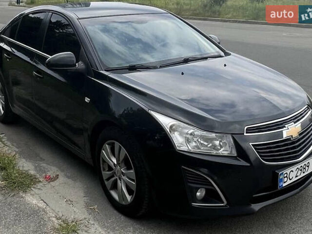 Черный Шевроле Круз, объемом двигателя 2 л и пробегом 250 тыс. км за 7400 $, фото 4 на Automoto.ua