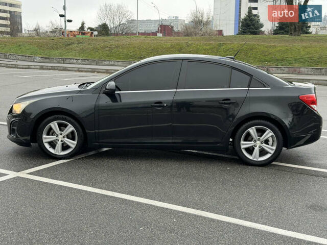 Черный Шевроле Круз, объемом двигателя 1.4 л и пробегом 243 тыс. км за 5800 $, фото 8 на Automoto.ua