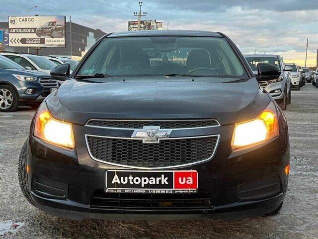 Черный Шевроле Круз, объемом двигателя 1.4 л и пробегом 172 тыс. км за 6990 $, фото 1 на Automoto.ua