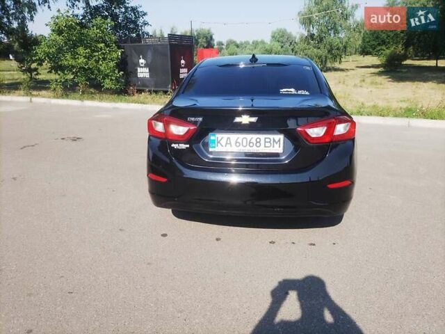 Черный Шевроле Круз, объемом двигателя 1.4 л и пробегом 68 тыс. км за 9700 $, фото 1 на Automoto.ua