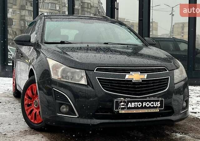 Черный Шевроле Круз, объемом двигателя 1.6 л и пробегом 187 тыс. км за 8990 $, фото 1 на Automoto.ua