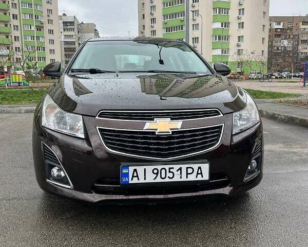 Коричневый Шевроле Круз, объемом двигателя 1.8 л и пробегом 89 тыс. км за 6900 $, фото 2 на Automoto.ua