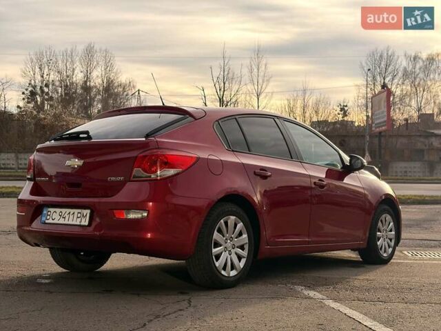 Червоний Шевроле Круз, об'ємом двигуна 1.8 л та пробігом 135 тис. км за 7550 $, фото 7 на Automoto.ua