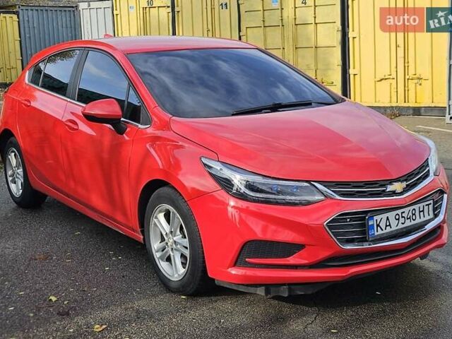 Червоний Шевроле Круз, об'ємом двигуна 1.4 л та пробігом 156 тис. км за 9000 $, фото 1 на Automoto.ua