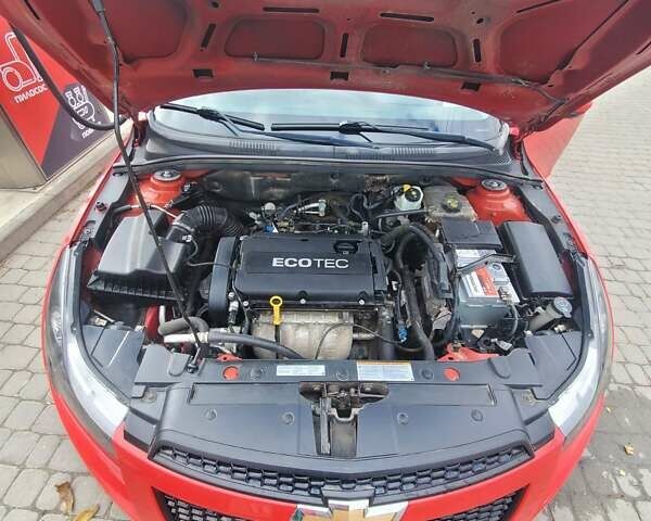 Червоний Шевроле Круз, об'ємом двигуна 1.6 л та пробігом 240 тис. км за 6300 $, фото 21 на Automoto.ua