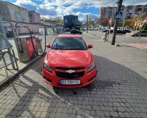Червоний Шевроле Круз, об'ємом двигуна 1.6 л та пробігом 240 тис. км за 6300 $, фото 4 на Automoto.ua