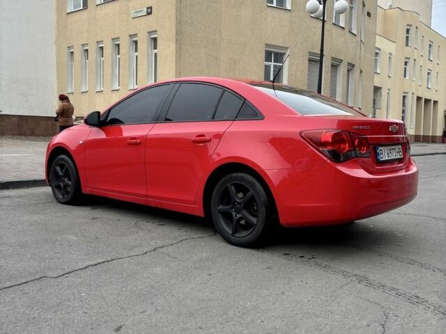 Красный Шевроле Круз, объемом двигателя 1.6 л и пробегом 169 тыс. км за 7700 $, фото 3 на Automoto.ua