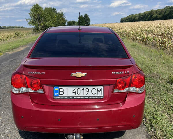 Красный Шевроле Круз, объемом двигателя 1.99 л и пробегом 181 тыс. км за 9000 $, фото 10 на Automoto.ua