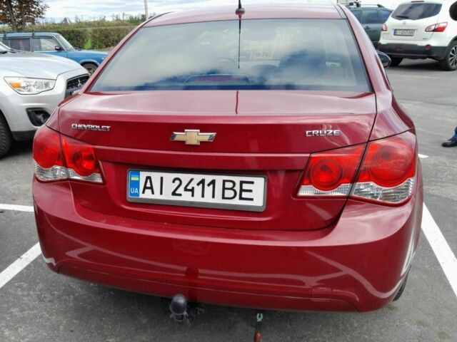 Червоний Шевроле Круз, об'ємом двигуна 1.6 л та пробігом 202 тис. км за 6500 $, фото 3 на Automoto.ua