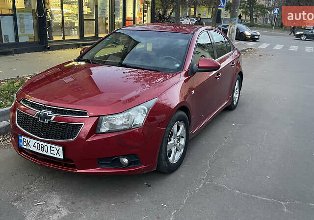 Красный Шевроле Круз, объемом двигателя 1.36 л и пробегом 204 тыс. км за 5399 $, фото 21 на Automoto.ua