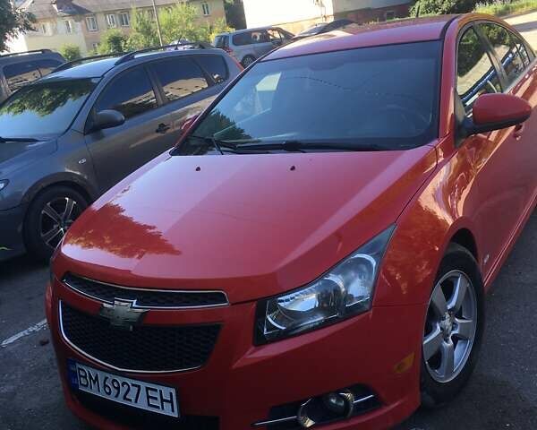 Красный Шевроле Круз, объемом двигателя 1.36 л и пробегом 260 тыс. км за 7900 $, фото 4 на Automoto.ua