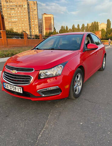 Красный Шевроле Круз, объемом двигателя 1.4 л и пробегом 209 тыс. км за 7200 $, фото 5 на Automoto.ua