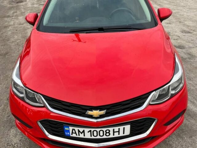 Красный Шевроле Круз, объемом двигателя 1.4 л и пробегом 159 тыс. км за 7999 $, фото 3 на Automoto.ua