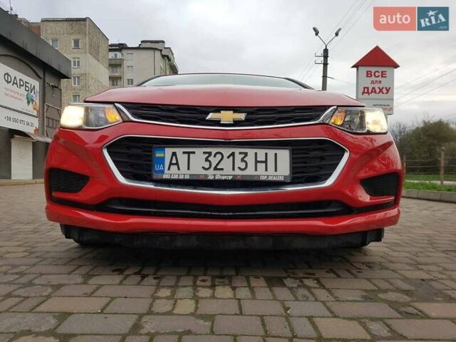 Червоний Шевроле Круз, об'ємом двигуна 1.4 л та пробігом 126 тис. км за 9900 $, фото 2 на Automoto.ua
