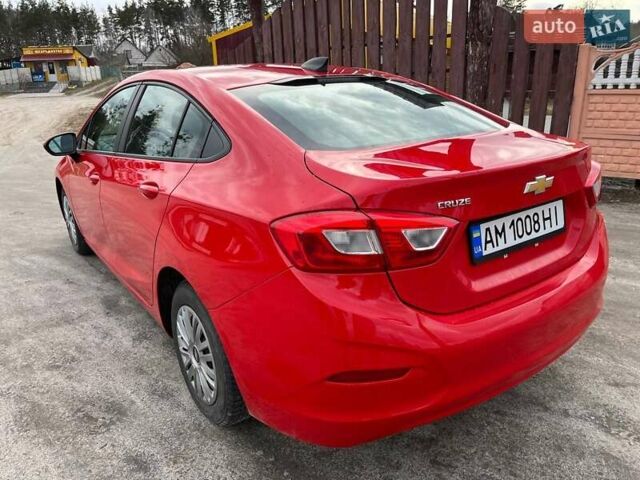 Червоний Шевроле Круз, об'ємом двигуна 1.4 л та пробігом 100 тис. км за 8999 $, фото 3 на Automoto.ua