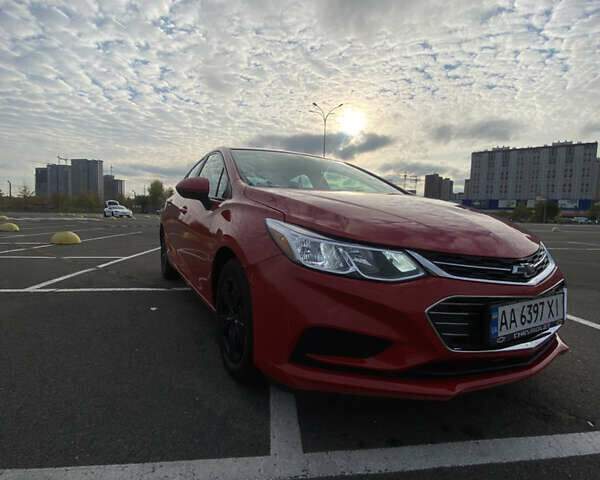 Шевроле Круз 2016 в Киеве на Automoto.ua Красный Шевроле Круз, объемом двигателя 1.4 л и пробегом 72 тыс. км за 9300 $, фото 1 на Automoto.ua