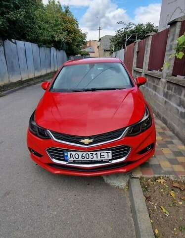 Червоний Шевроле Круз, об'ємом двигуна 1.4 л та пробігом 76 тис. км за 10200 $, фото 4 на Automoto.ua