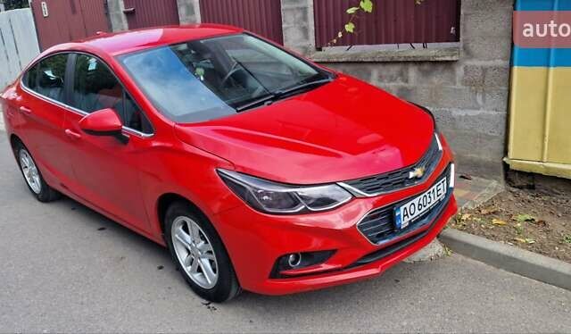 Червоний Шевроле Круз, об'ємом двигуна 1.4 л та пробігом 76 тис. км за 10200 $, фото 9 на Automoto.ua
