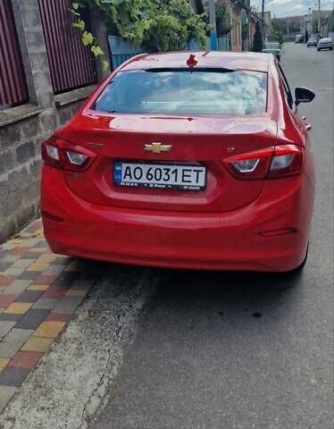 Червоний Шевроле Круз, об'ємом двигуна 1.4 л та пробігом 76 тис. км за 10200 $, фото 3 на Automoto.ua