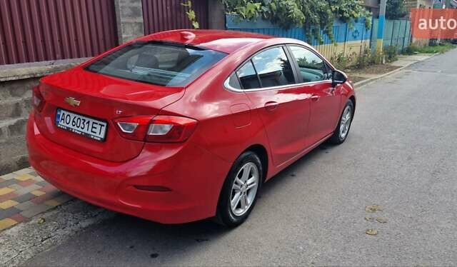 Червоний Шевроле Круз, об'ємом двигуна 1.4 л та пробігом 76 тис. км за 10200 $, фото 7 на Automoto.ua