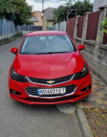 Червоний Шевроле Круз, об'ємом двигуна 1.4 л та пробігом 76 тис. км за 10200 $, фото 2 на Automoto.ua