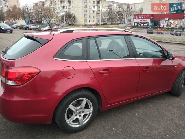Червоний Шевроле Круз, об'ємом двигуна 2 л та пробігом 90 тис. км за 9500 $, фото 6 на Automoto.ua