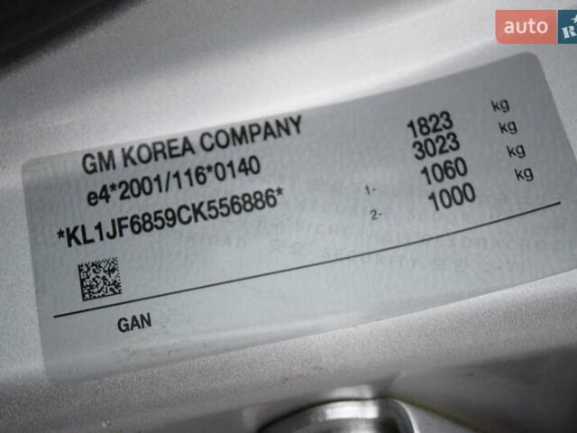 Серый Шевроле Круз, объемом двигателя 1.8 л и пробегом 38 тыс. км за 9500 $, фото 30 на Automoto.ua