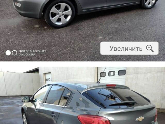 Сірий Шевроле Круз, об'ємом двигуна 2 л та пробігом 164 тис. км за 9300 $, фото 3 на Automoto.ua